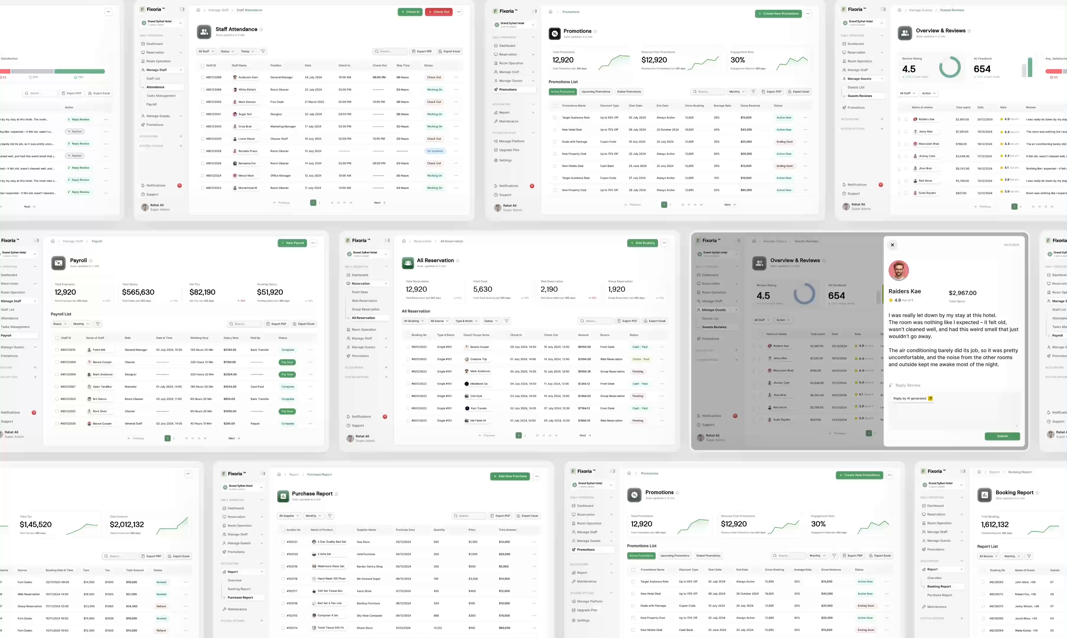 Example of Saa S UI/UX Design   Web App