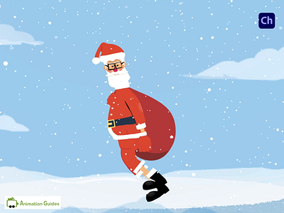 Santa’s Pre-Flight Update 🎁✈️ adobe character animator animated animation character character animator character design christmas download holiday puppet santa