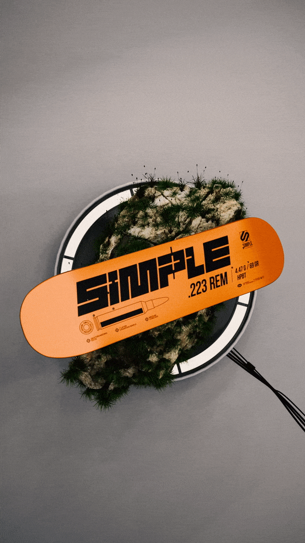 SIMPLE SKATEBOARDS | 3D ANIMATION 3d 3d animation animation blender creative ad motion graphics social media ad sound design