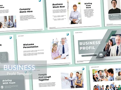 Business Powerpoint Template slide