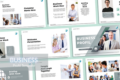 Business Powerpoint Template slide