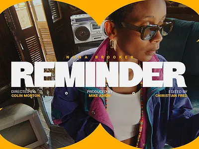 Music Video Title Card Designs animation branding design illustration logo motion pixflow title typography ui