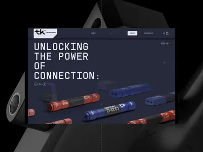 ThermoKonnect about animation company design e commerce illustration interaction live minimal modern motion scroll type typography ui ux web