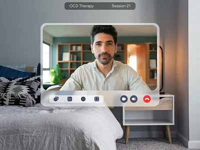 Meta Quest therapy app anxiety ar ar glasses arvr augmented reality experiment meta quest ocd therapist therapy ui user interface ux virtual reality vr