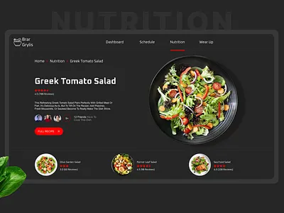 Nutrition website design food landing page food website landing page nutrition nutrition landing page nutrition website ui ux design website design