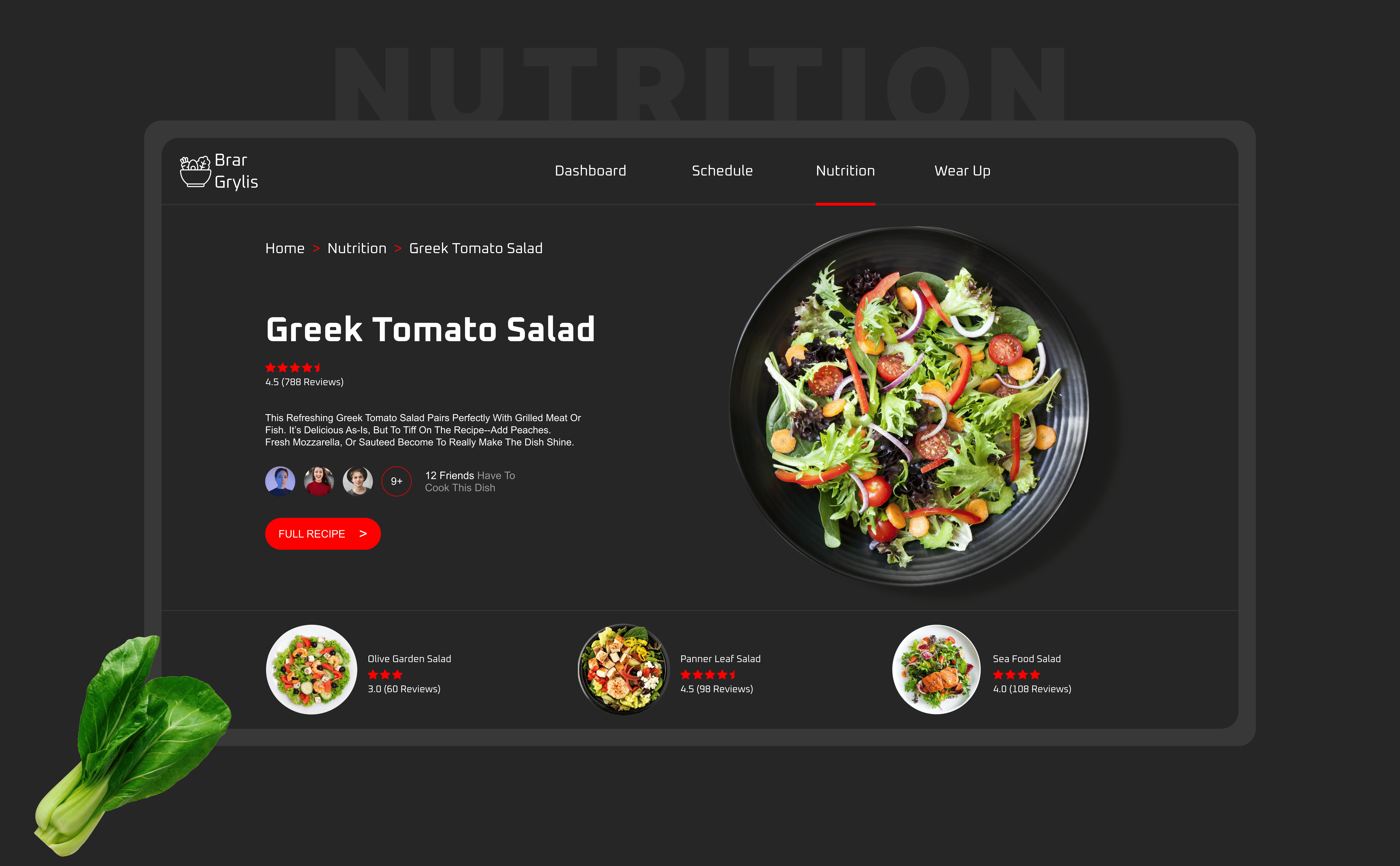 Example of Website Landing Page Design