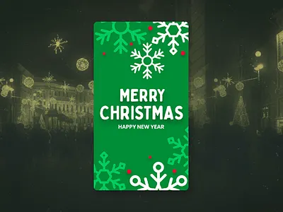 Christmas social media template animation branding design illustration logo motion pixflow title typography