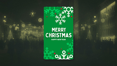 Christmas social media template animation branding design illustration logo motion pixflow title typography