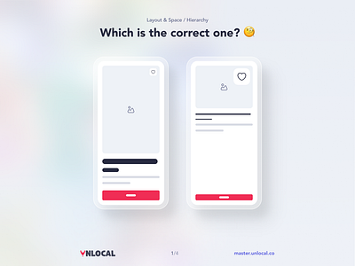 Layour & Space / hierarchy branding careers course daily designcareers designeducation designschool learn learnui master masterclass mobile ui uidesign userexperience ux uxdesign uxuimasterclass