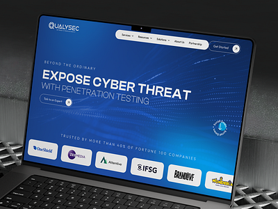 Cyber Threat Exposure Website UI/UX Design 🔍 cleanui creativeweb cybersecurityui darkmodeui figmadesign interactiondesign interactiveui landingpage minimaldesign modernui modernwebdesign penetrationtesting responsivedesign techui techwebsite uiux uiuxdesign uxdesign uxinspiration webdesign