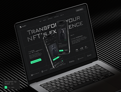 NoirNFT . Transform your NFT’s experience - Hero Section🐺 blockchain crypto cryptocurrecy cryptotrading dashboard design ecommerce website design financialtechnology graphic design login page logo inspiration metaverse motion graphics nft product design website design