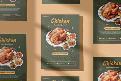 Food Flyer | Chicken Flyer | Resturant Flyer | Flyer a4 flyer a4 poster bistro branding chicken chicken flyer delicious delicious food fast food fast food restaurant flyer flyer food flyer restaurant food food restaurant gourmet graphic design poster restaurant