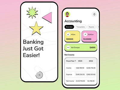 Banking App Design app app design banking banking made easy design digital banking easy transfer effortless fin tech innovation future finance intutive ui mobile banking modern banking next gen banking seamless banking secure banking tech savvy finance ui ui trends ux