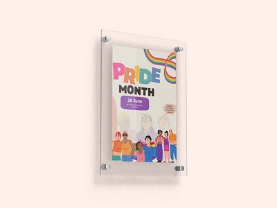 LGBT Pride Day Poster brochure poster typography