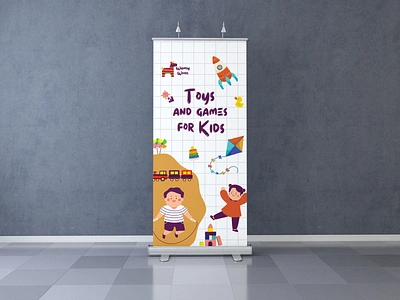 Toy Stand Design design graphic design illustration typography