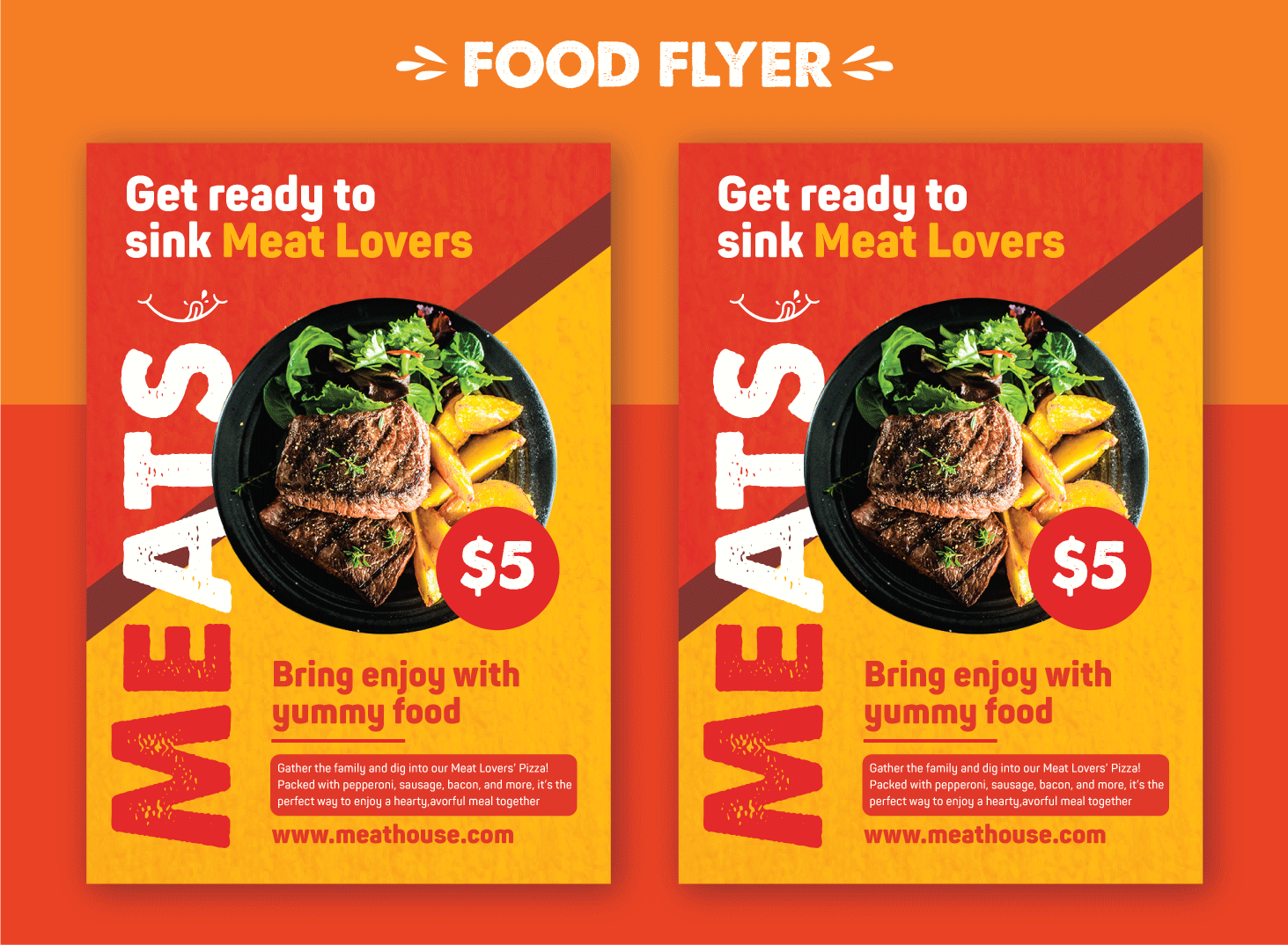 Food Flyer | Meat Flyer | Flyer | Resturant Flyer branding creative flyer delicious delicious food design design flyer design poster fast food flyer food flyerfood flyers food food flyer food poster foodflyer foodie foodlovers graphic design healthy food yummy food