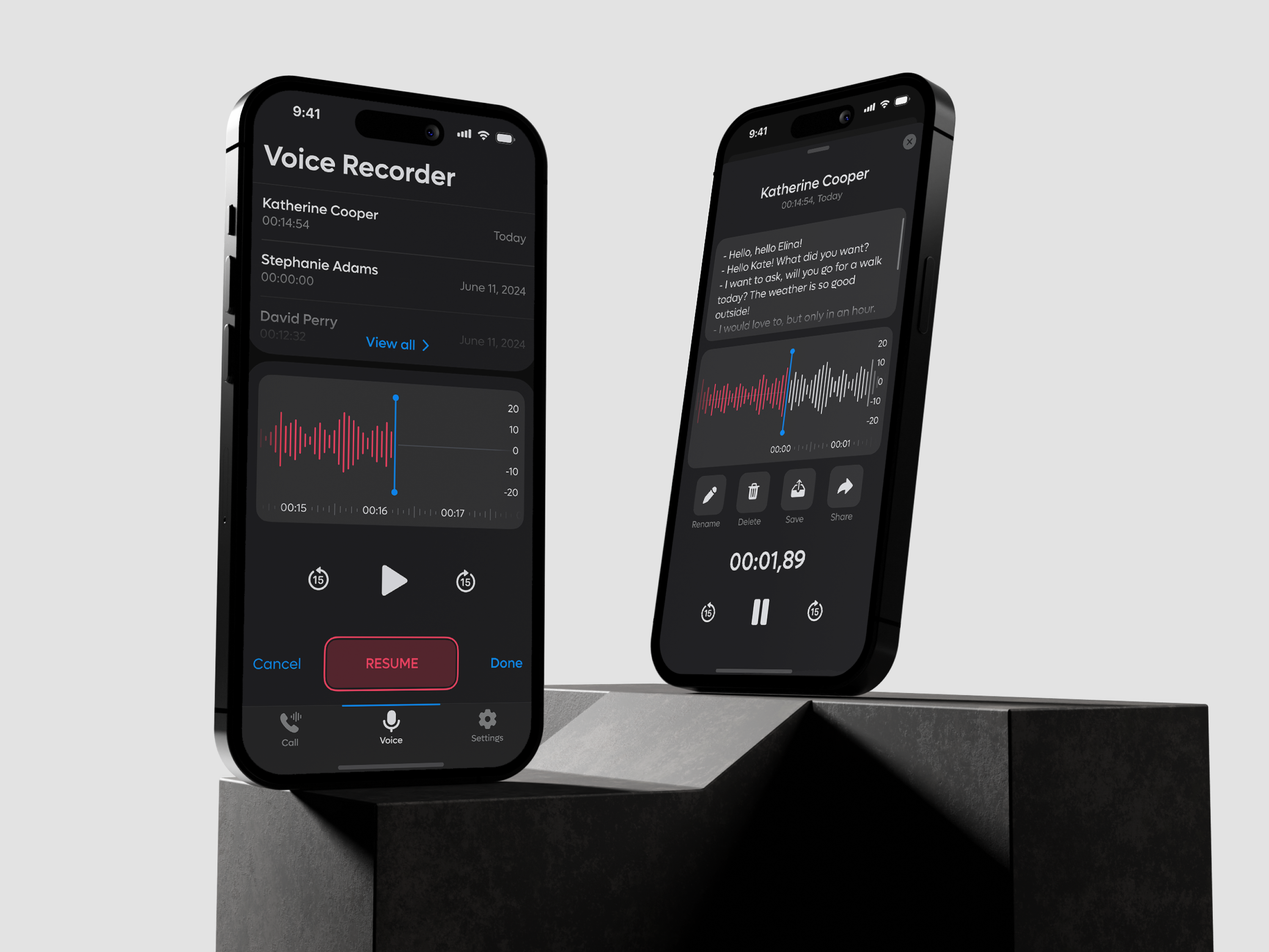 Example of Mobile App UI/UX Design