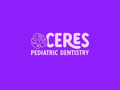 Ceres Pediatric Dentistry - Brandmark brand brand identity branding branding concept brandmark company logo creative creative logo creativity design designer logo designer logodesign logodesigner logomaker logotype mark modern design modern logo service logo design