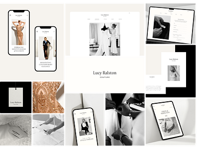 Brand Bento - Fashion designer fashion designer fashion stylist high website luxury fashion ui for fashion