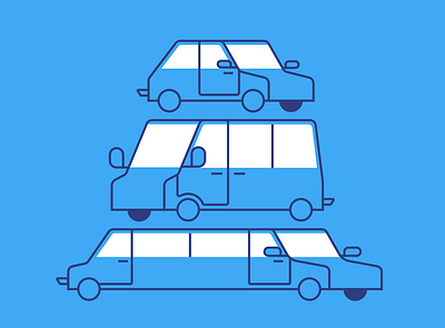 Car icons blue bus car cars cute design design inspiration digital art drive flat design geometric graphic graphic design icon icons illustration illustrator limousine road vector