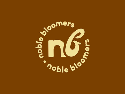 Noble Bloomers - Company Brand Identity brand branddesign brandidentity branding branding concept brandmark creative creative logo design icon icons logo logodesign logodesigner logomark logotype mark modern modern design noble bloomers