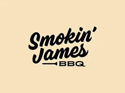 Cobra Golf - Smokin' James Script Logo bbq cobra golf golf handlettering handtype hashtaglettering lettering vector vectormachine