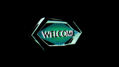 Welcome Button 3d animation graphic design motion graphics spline ui