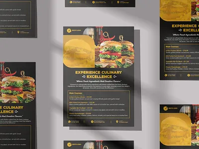 Food Flyer | Burger Flyer | Resturant Flyer | Flyer advertisement branding burger flyer creative food flyer delicious delicious food design fast food fast foods flyer flyer poster flyers food food flyer food poster foodbrochure gourmet graphic design leaflet restaurant flyer