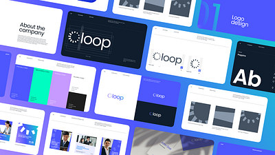 Loop: Personalizing Credit for Financial Inclusion 🌍💳 app branding design graphic design logo typography ui