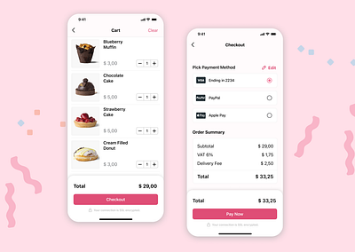 Shopping Cart Checkout Experience mobile design mobile ui ui