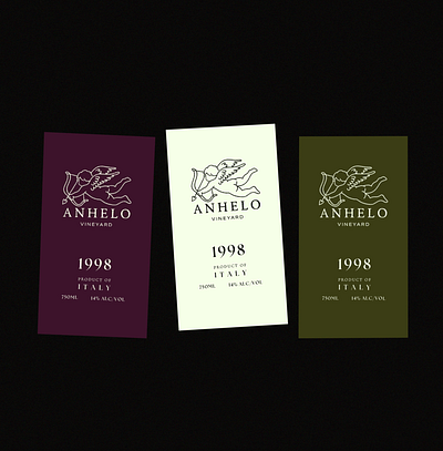 Anhelo - Label advertising branding design graphic design illustration logo