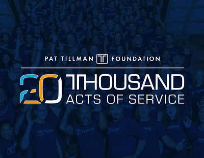 Pat Tillman Foundation: logo and campaign design branding graphic design logo ui website