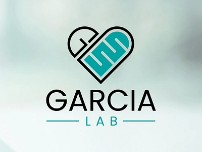 Logo Design Concept for Garcia Lab brand branding design graphic design healthcare identity lab logo medical visual