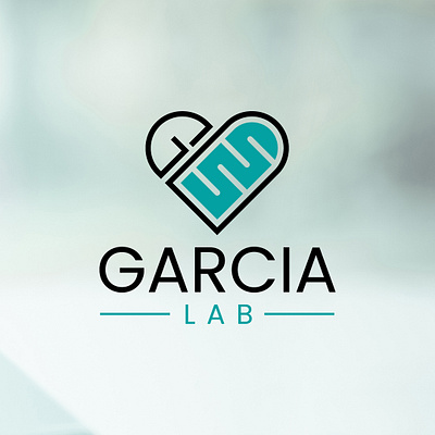 Logo Design Concept for Garcia Lab brand branding design graphic design healthcare identity lab logo medical visual