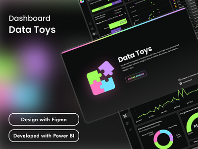 🧸Data Toys Dashboard bi business intelligence dashboard datavisualization dataviz design figma insight kpi microsoft microsoft power apps microsoft power bi power apps power bi sales toys ui uiux ux