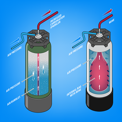 Cutaway technical illustration example. cutaway illustration technical illustration