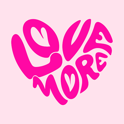 Love More Heart animation branding challenge daily ui design graphic design logo ui