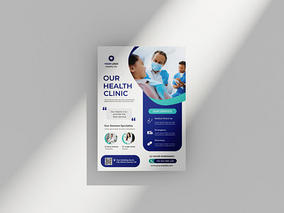 Dental health clinic flyer design ! brochure brochure design clinic dental dental care dental health dentist dentistry doctor flyer flyer design graphic design healthcare print design tooth care treatment