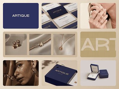 Artique: Jewelry Branding & Logo brand identity brand strategy branding jewelry branding jewelry logo logo design