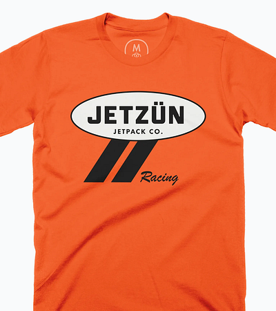 JETSÜN Racing apparel company merch fake company fun jetpack jetpack merch jetpack racing jetpacks logo merch design t shirt design t shirt graphics t shirts