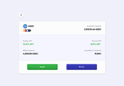 Implementing chain abstraction to a lending and borrowing market blockchaindesign crypto cryptoexperience dailyui defiux design designersondribbble designinspiration dribbbleshots figma madewithfigma product design productdesign ui uiux uiuxdesign web3 web3design