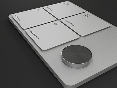 Figma Keyboard Concept // Material & UI Study 3d design figma keyboard minimal render type ui