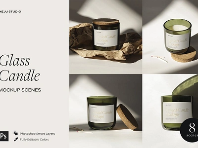 Glass Candle Mockup candle branding mockup candle jar candle label mockup candle logo candle mockup candle packaging candle sticker mockup emboss foil glass candle glass candle mockup jar mockup photo mockup shadow