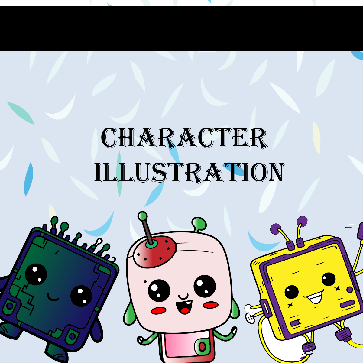 Character Illustration Design adobe illustrator artwork character design graphic design illustration illustration design ui