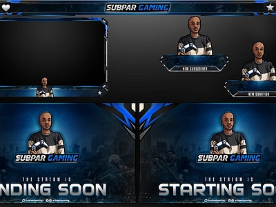 Warzone Twitch Overlay graphic design illustration logo mascot logo stream pack streaming twitch twitch overlay warzone theme