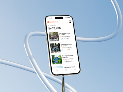 Keep It Booked: Simplify Hosting, Maximize Revenue airbnb hosting mobile app real estate uiux