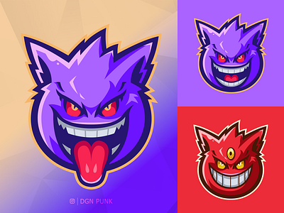 Ganger Logo animation brand branding cartoon character design gaming graphic design illustration logo logo designer mascot pokemon sport sports streaming ui