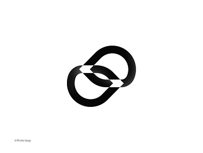 Infinite Loop Logo Mark 2d 3d adobe branding design design art designer graphic design identity illustration infinite logo logodesign logos loop mark ui