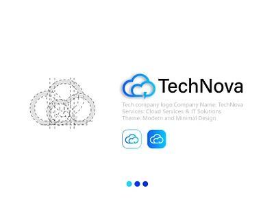 TechNova Modern logo design abstract logo bestlogo branddesign brandidentity branding cloud cloud logo creative logo logo logo design logo presentation logobrand logoconcept logodesigner logoplace logos tech brand techlogo technova technovalogo