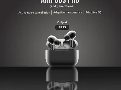 Airpods Posters Design branding graphic design logo motion graphics ui